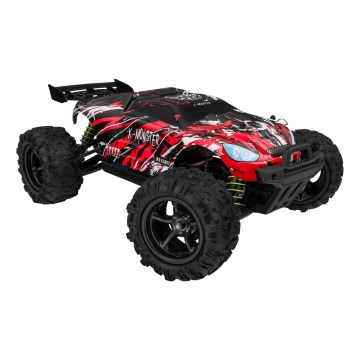 Overmax - RC кола с дистанционно управление 2 в 1 X-MONSTER 3.5 1700 mAh черна/червена/зелена