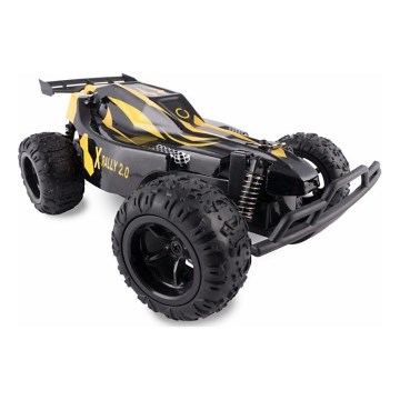 Overmax - RC количка с дистанционно управление X-RALLY 2.0 1200 mAh черно/жълто