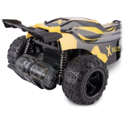 Overmax - RC количка с дистанционно управление X-RALLY 2.0 1200 mAh черно/жълто