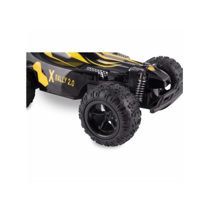 Overmax - RC количка с дистанционно управление X-RALLY 2.0 1200 mAh черно/жълто
