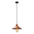Окачена лампа MANAVGAT 1xE27/40W/230V медна/кафява