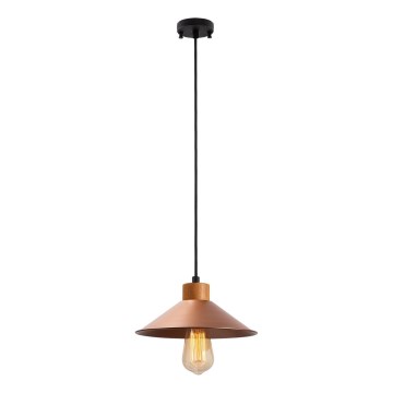 Окачена лампа MANAVGAT 1xE27/40W/230V медна/кафява