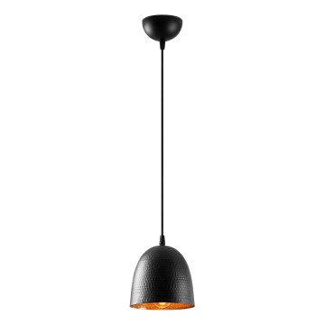 Окачена лампа TATTOO 1xE27/40W/230V Ø 16 см черна