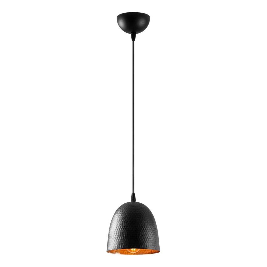 Окачена лампа TATTOO 1xE27/40W/230V Ø 16 см черна