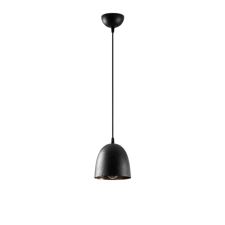 Окачена лампа TATTOO 1xE27/40W/230V Ø 16 см черна