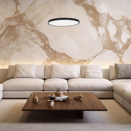 Окачена система за осветителни тела MAQ 32W/40W 1м черна