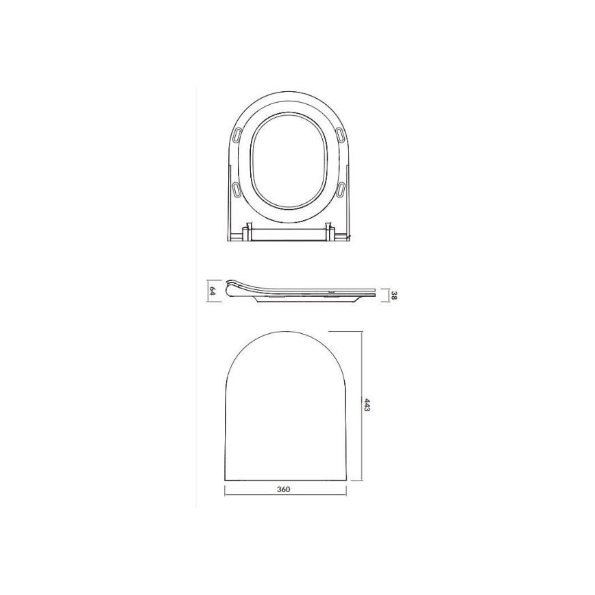 Висяща тоалетна чиния CITY OVAL + тоалетна седалка SoftClose CITY OVAL + бутон за промиване SIGMA + вграден модул + изолационна подложка