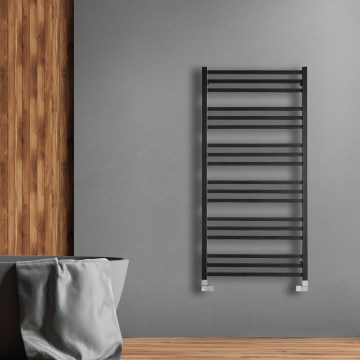 P.M.H. AV4B - Кърподържател радиатор за баня AVENTO 567W 121 cm черен