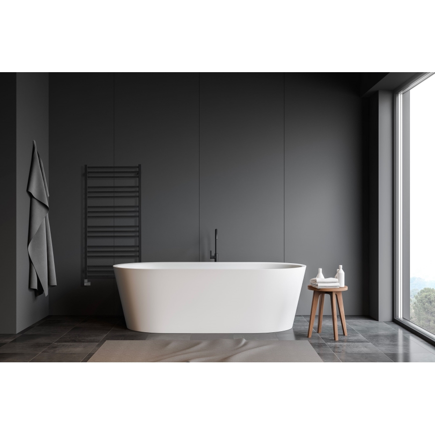 P.M.H. AV4B - Кърподържател радиатор за баня AVENTO 567W 121 cm черен