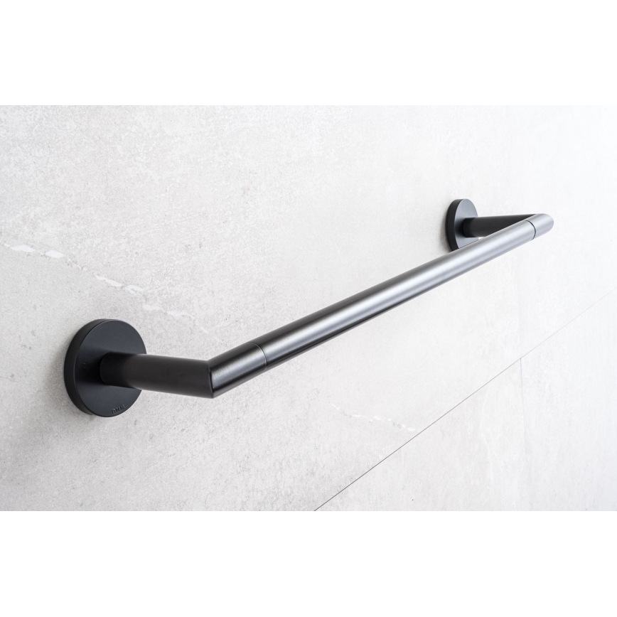 P.M.H. IN1B-L - Електрически сушилник за кърпи INGA 17W/230V 85,9 cm IP44 ляв/черен