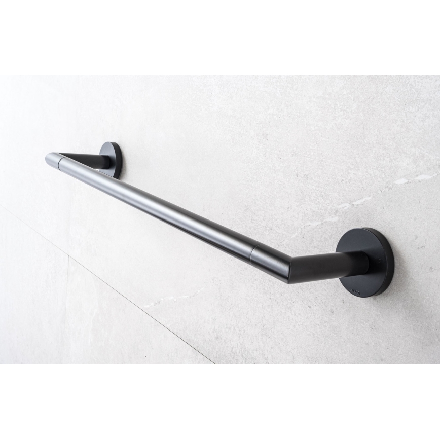 P.M.H. IN1B-R - Електрически сушилник за кърпи INGA 17W/230V 85,9 cm IP44 десен/черен