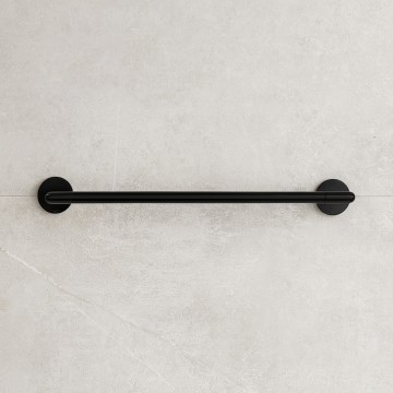 P.M.H. IN1B-R - Електрически сушилник за кърпи INGA 17W/230V 85,9 cm IP44 десен/черен