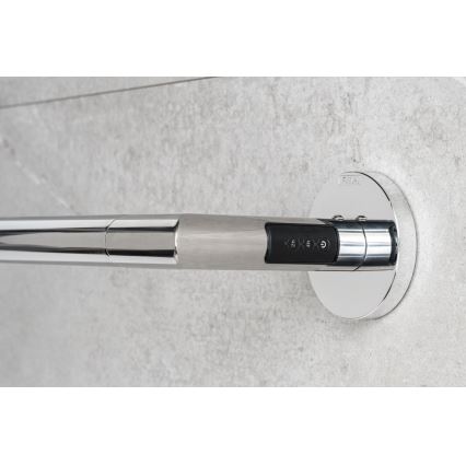 P.M.H. IN1SS-L - Електрически сушилник за кърпи INGA 17W/230V 85,9 cm IP44 лява/полирана неръждаема стомана