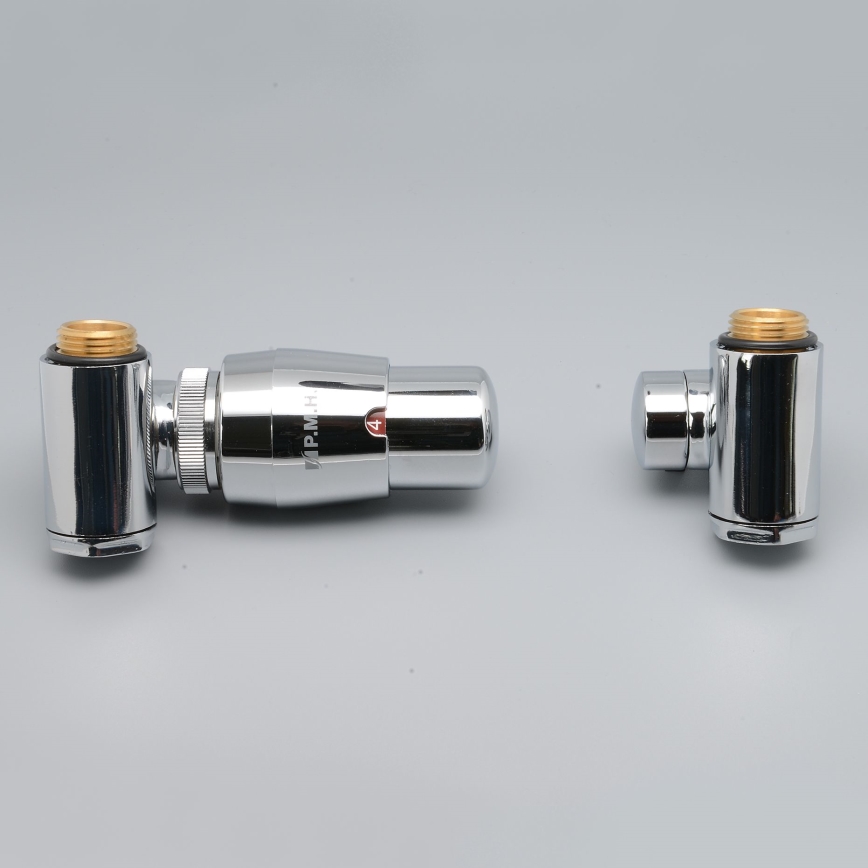 P.M.H. INTER-LC - Вентил с термостатична глава INTER ляв/лъскав хром