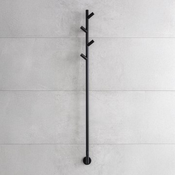 P.M.H. LS1B - Електрически сушилник за кърпи LISA 24W/230V 170 cm IP44 черен