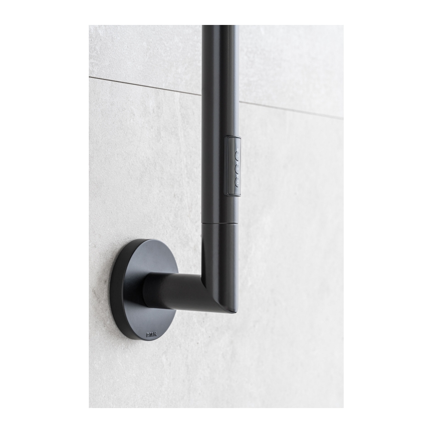 P.M.H. LS1B - Електрически сушилник за кърпи LISA 24W/230V 170 cm IP44 черен