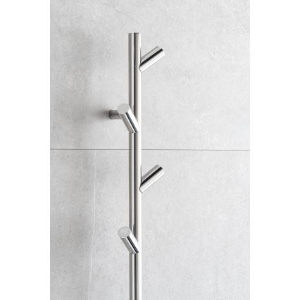 P.M.H. LS1SS - Електрически сушилник за кърпи LISA 24W/230V 170 см IP44 полирана неръждаема стомана