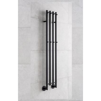 P.M.H. MO1B-R - Електрически сушител за кърпи MONA 93W/230V 153,3 cm IP44 черен