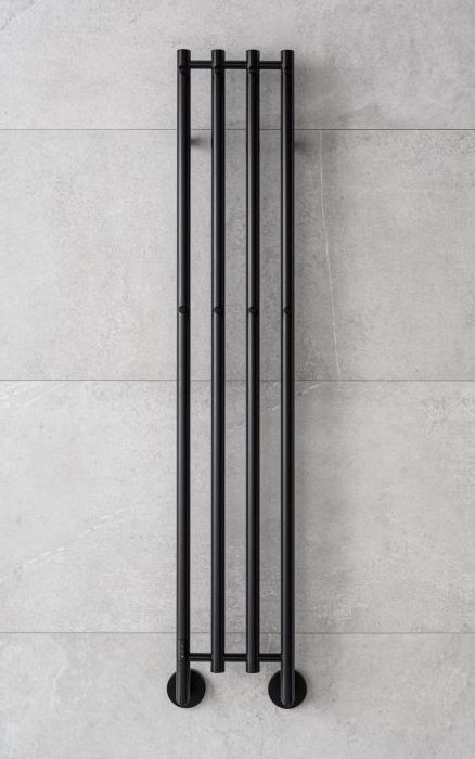 P.M.H. MO1B-RK - Електрическа сушилня за кърпи MONA 93W/230V 153,3 cm IP44 черна