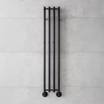 P.M.H. MO1B-RK - Електрическа сушилня за кърпи MONA 93W/230V 153,3 cm IP44 черна