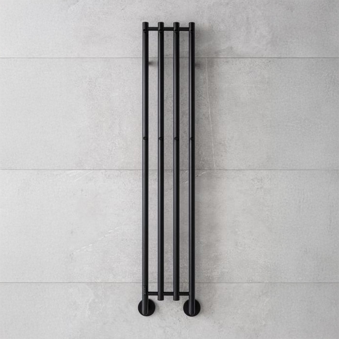 P.M.H. MO1B-RK - Електрическа сушилня за кърпи MONA 93W/230V 153,3 cm IP44 черна