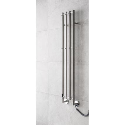 P.M.H. MO1SS-LK - Електрически сушилник за кърпи MONA 93W/230V 153,3 cm IP44 полирана неръждаема стомана