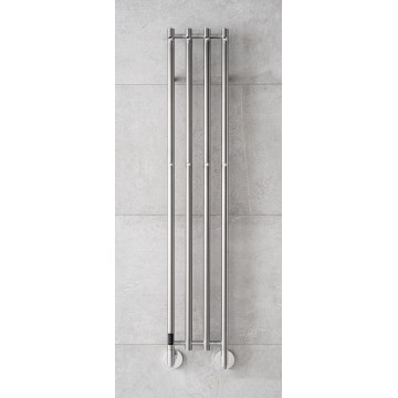 P.M.H. MO1SS-LK - Електрически сушилник за кърпи MONA 93W/230V 153,3 cm IP44 полирана неръждаема стомана