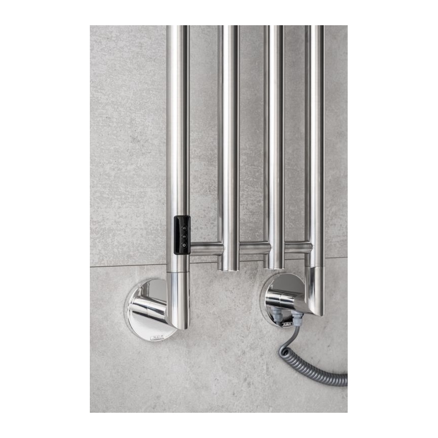 P.M.H. MO1SS-LK - Електрически сушилник за кърпи MONA 93W/230V 153,3 cm IP44 полирана неръждаема стомана