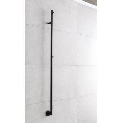 P.M.H. OL1B - Електрически сушилник за кърпи OLE 24W/230V 170 cm IP44 черен