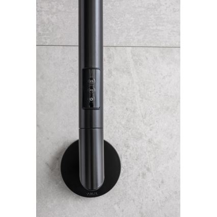 P.M.H. OL1B - Електрически сушилник за кърпи OLE 24W/230V 170 cm IP44 черен