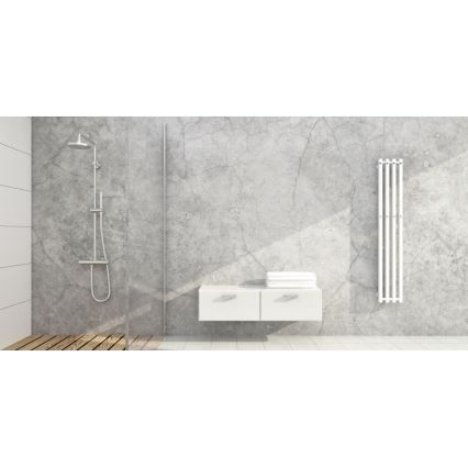 P.M.H. P2W/4 - Банен радиатор тип лира PLUTO 406W 150 см бял