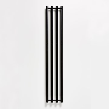 P.M.H. R2B - Стълбовиден радиатор за баня ROSENDAL 350W 150 cm черен