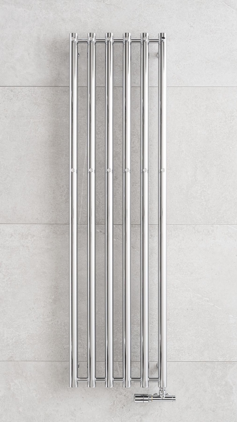 P.M.H. R2C/6 - Стълбовиден радиатор за баня ROSENDAL 525W 150 cm лъскав хром