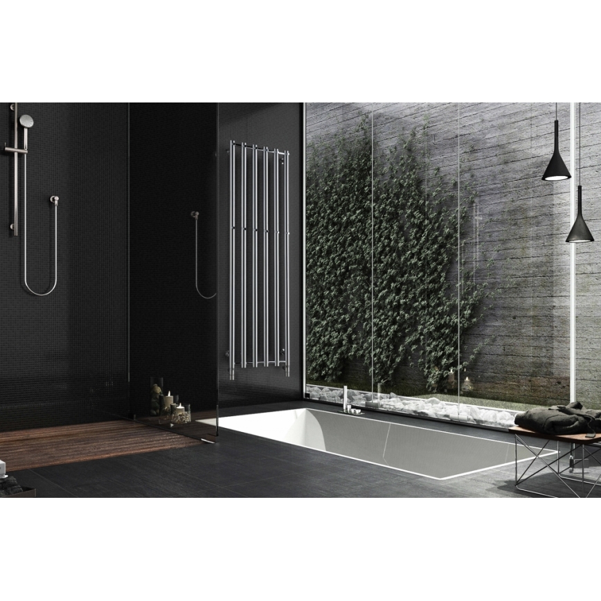 P.M.H. R2C/6 - Стълбовиден радиатор за баня ROSENDAL 525W 150 cm лъскав хром