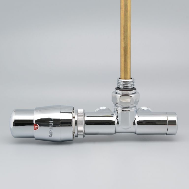 P.M.H. UNIKO-LC-EK - Вентил с термостатична глава UNIKO ляв/лъскав хром