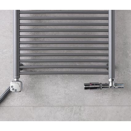 P.M.H. UNIKO-LC-EK - Вентил с термостатична глава UNIKO ляв/лъскав хром