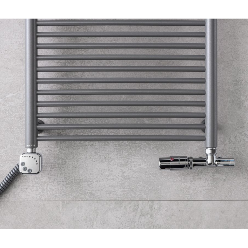 P.M.H. UNIKO-LC-EK - Вентил с термостатична глава UNIKO ляв/лъскав хром