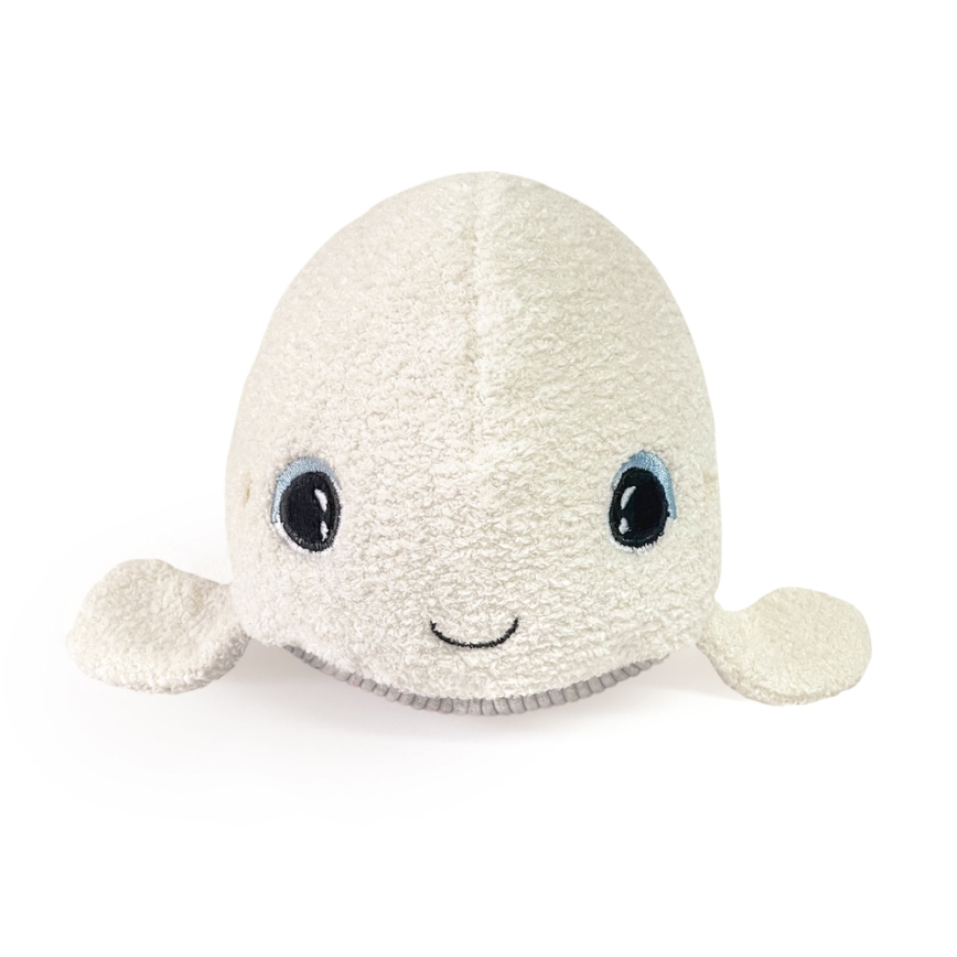 PABOBO - Светеща музикална плюшена играчка BELUGA 3xAAA кит