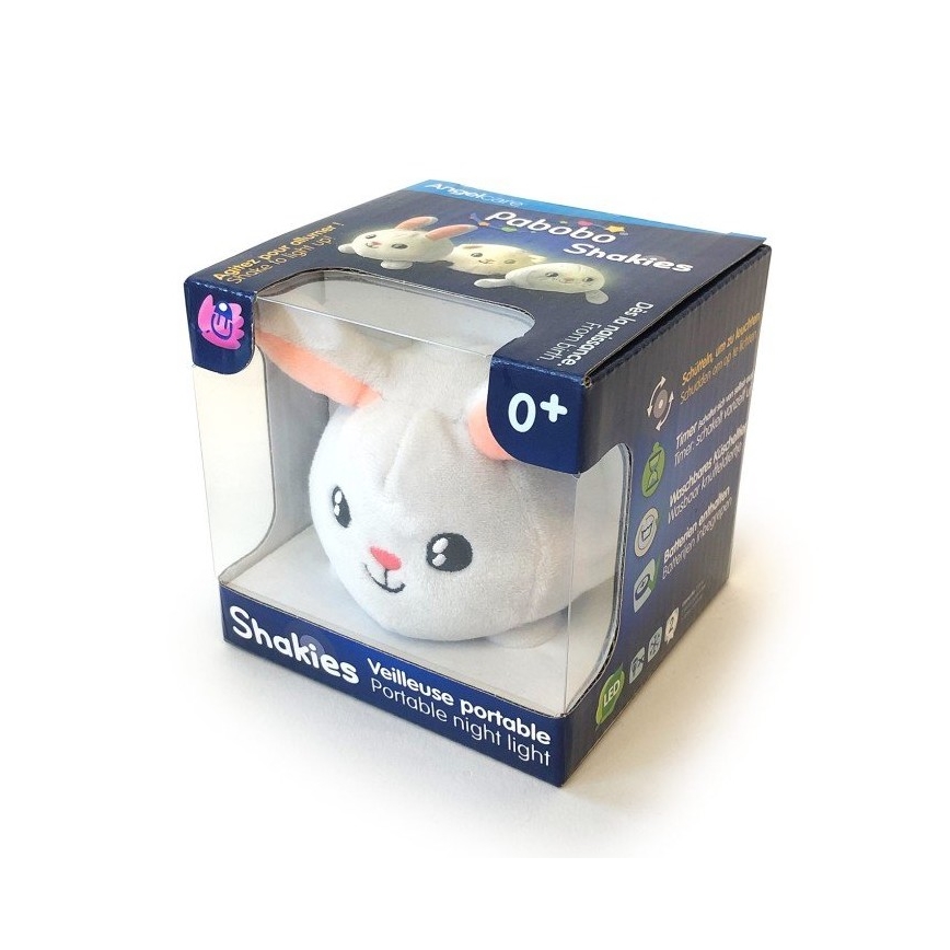 PABOBO - Светещо животинче SHAKIES заек 2xCR32