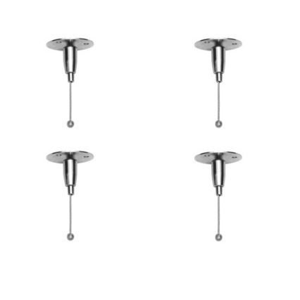 PACK 4бр. Въжета за окачване за монтаж на LED панели ZEUS 100см