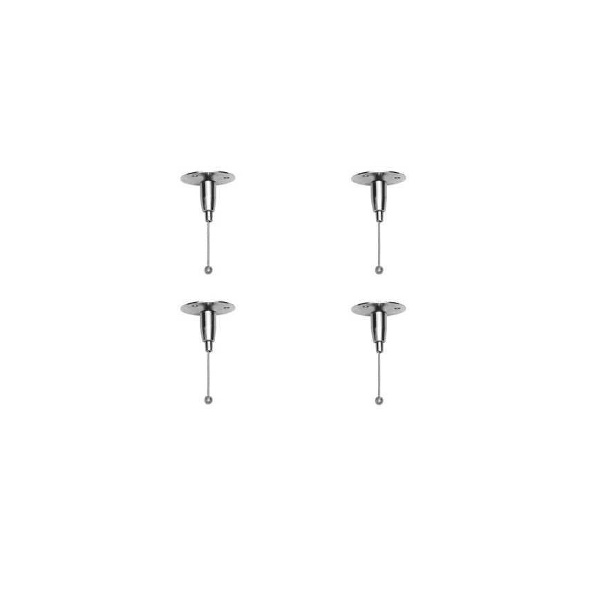 PACK 4бр. Въжета за окачване за монтаж на LED панели ZEUS 100см