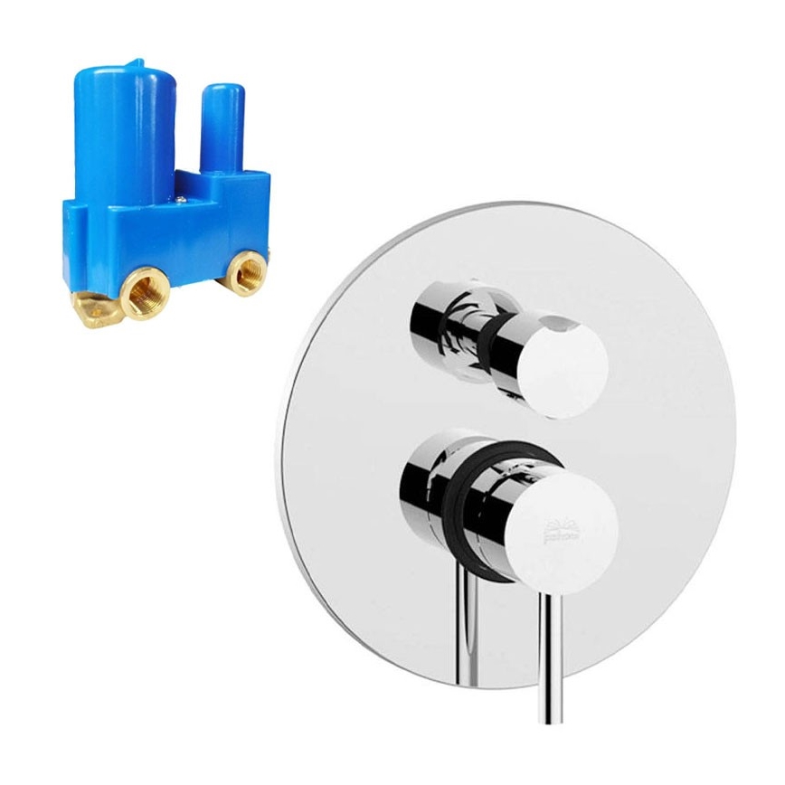 Paffoni - Душ смесител за вграден монтаж LIGHT, хром с висок блясък