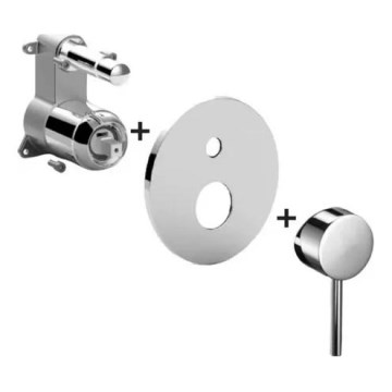 Paffoni - Душ смесител за вграждане LIGHT лъскав хром