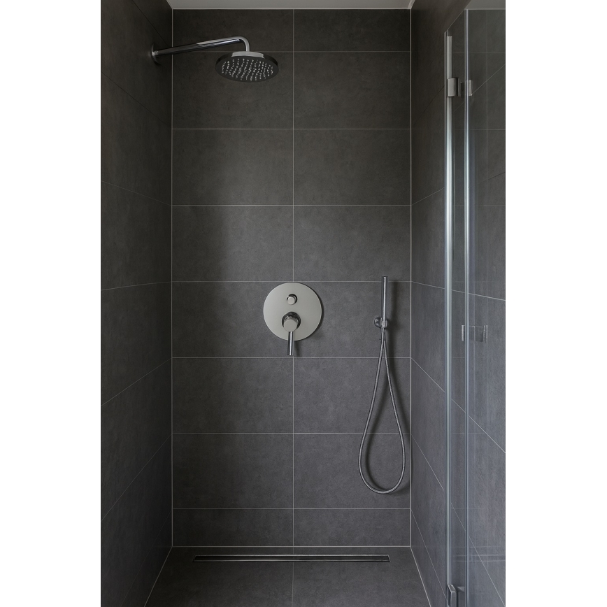 Paffoni - Душ смесител за вграждане LIGHT, лъскав хром