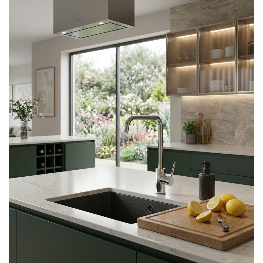 Paffoni - Смесител за мивка LIGHT 32,6 cm лъскав хром