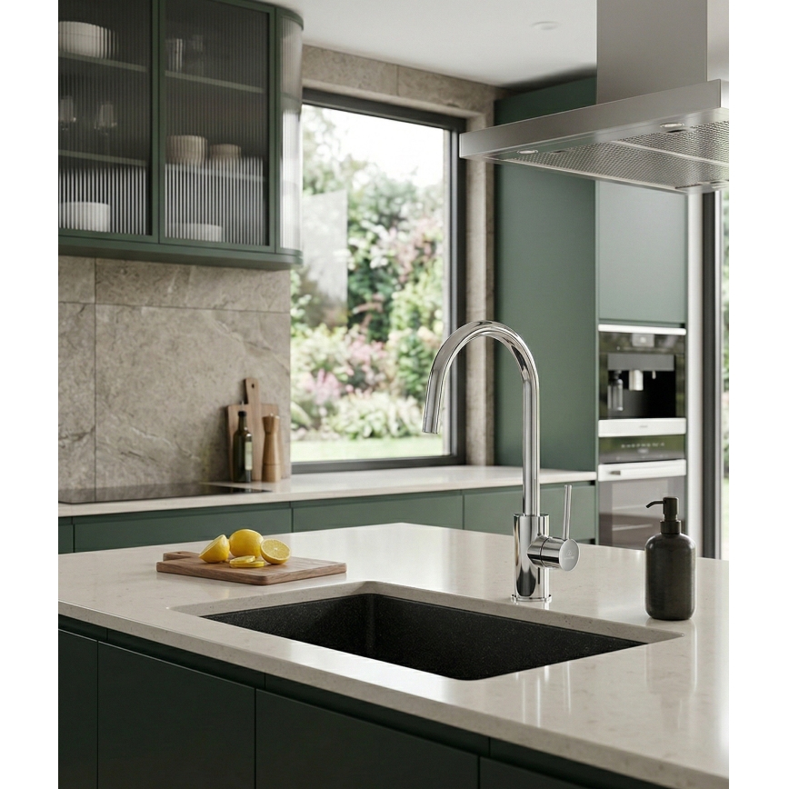 Paffoni - Смесител за мивка LIGHT 36,3 см лъскав хром