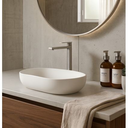 Paffoni - Смесител за умивалник + изпускател TANGO неръждаема стомана