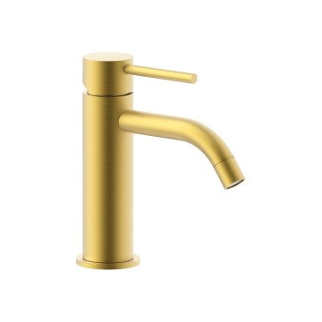 Paffoni – смесител за умивалник LIGHT, четкано златно покритие