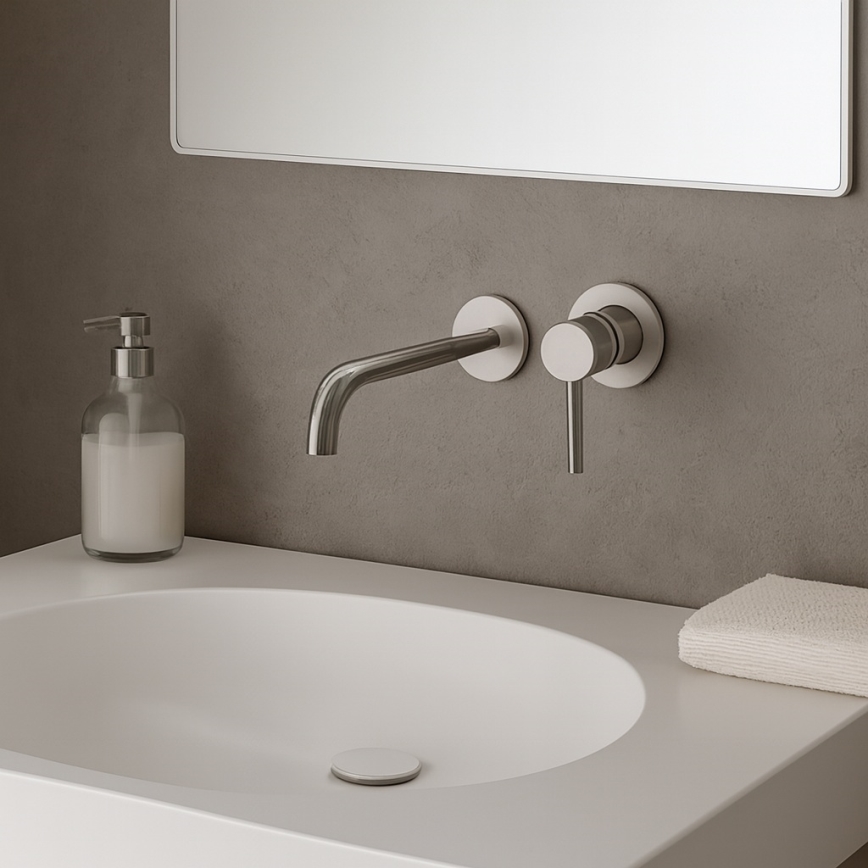 Paffoni - Смесител за умивалник за вграден монтаж LIGHT, полиран хром