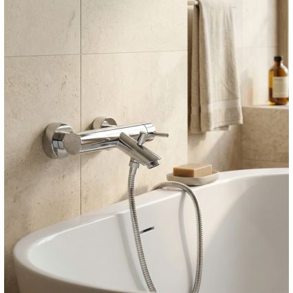 Paffoni - Смесител за вана LIGHT, бляскав хром